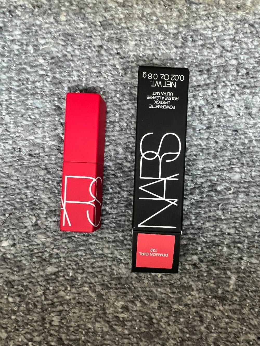 NARS Powermatte Long-Lasting Lipstick 132 Dragon Girl Red 0.02oz